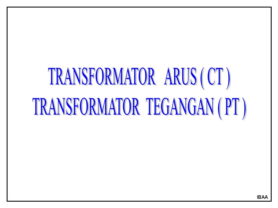 Detail Gambar Penggunaan Trafo Pt Dalam Pengukuran Nomer 25