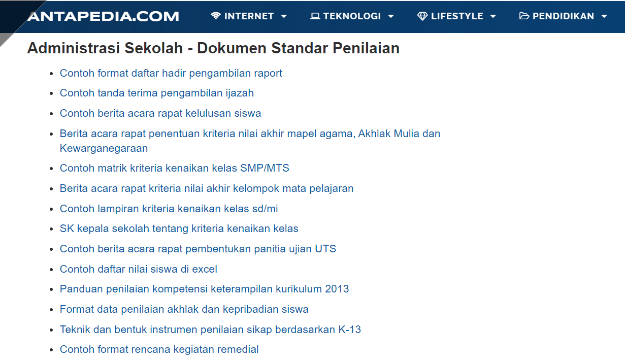 Detail Gambar Penilaian Sekolah Nomer 23