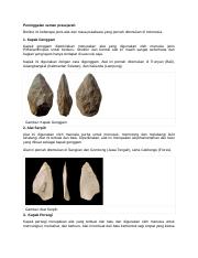 Detail Gambar Peninggalan Masa Praaksara Nomer 6