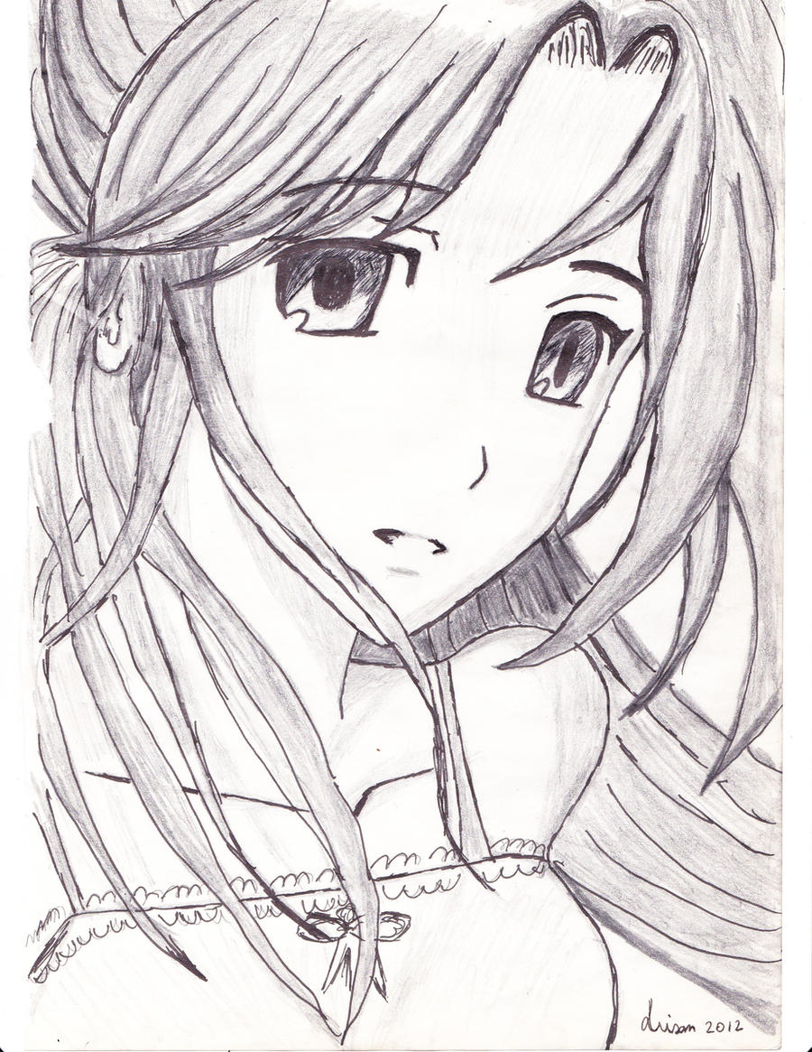 Detail Gambar Pensil Anime Nomer 12