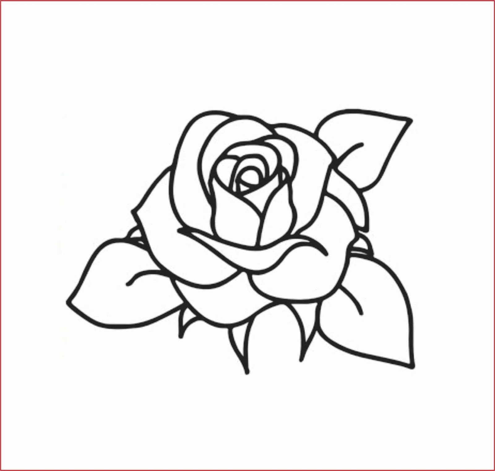 Detail Gambar Pensil Bunga Mawar Nomer 15