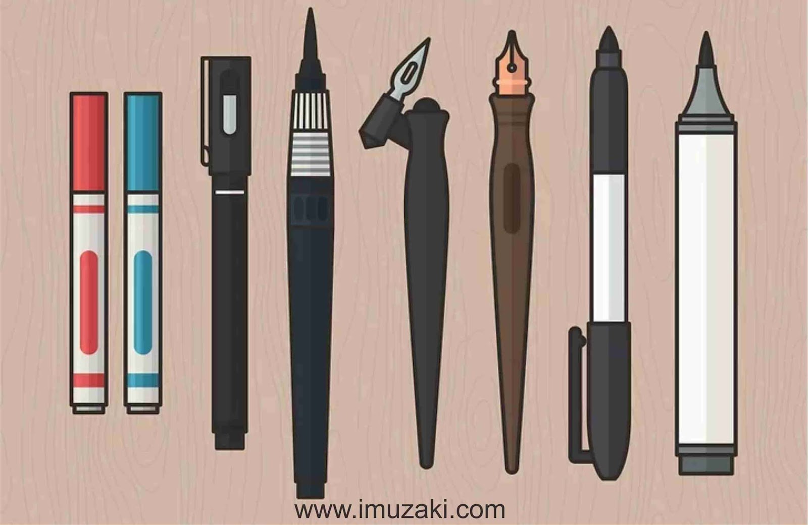 Detail Gambar Pensil Kaligrafi Nomer 21