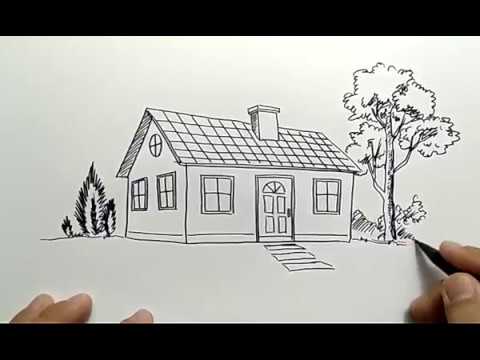 Detail Gambar Pensil Rumah Nomer 2