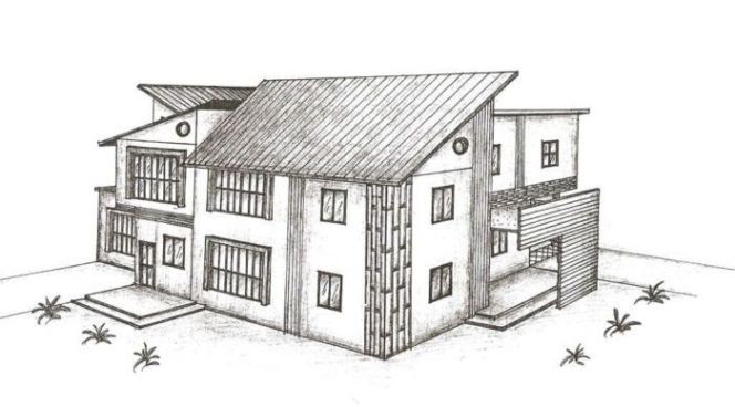 Detail Gambar Pensil Rumah Nomer 20