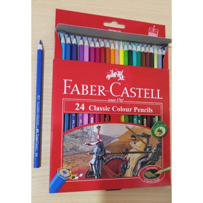 Detail Gambar Pensil Warna Faber Castell Nomer 2