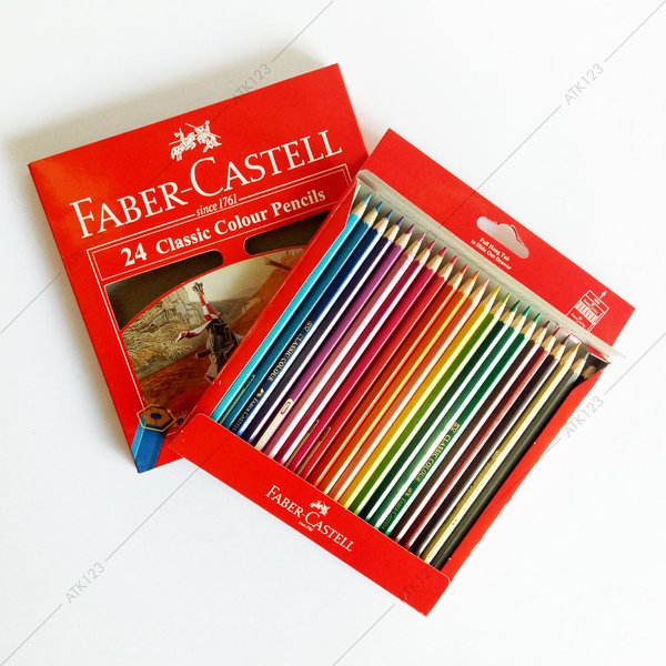 Detail Gambar Pensil Warna Faber Castell Nomer 14