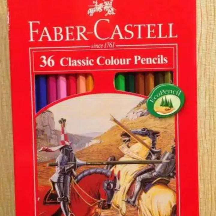 Detail Gambar Pensil Warna Faber Castell Nomer 45