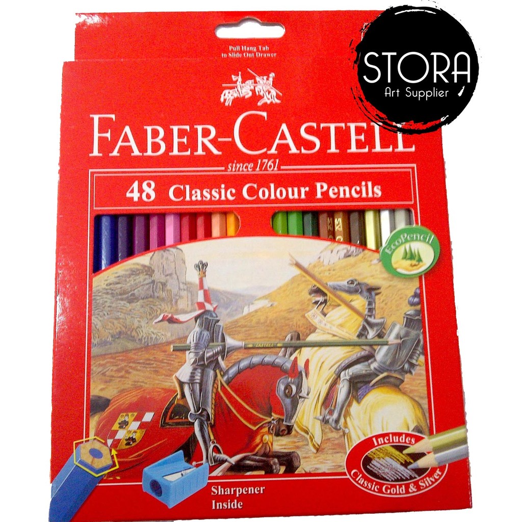 Detail Gambar Pensil Warna Faber Castell Nomer 47