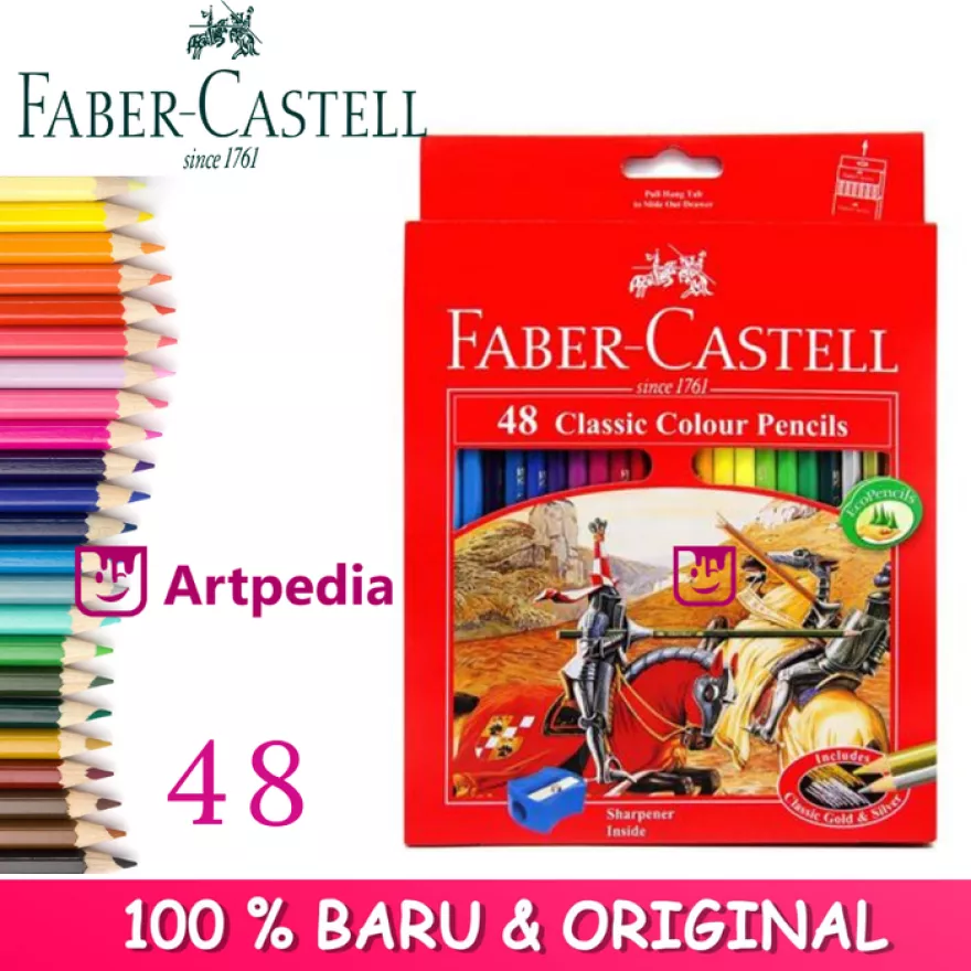 Detail Gambar Pensil Warna Faber Castell Nomer 53