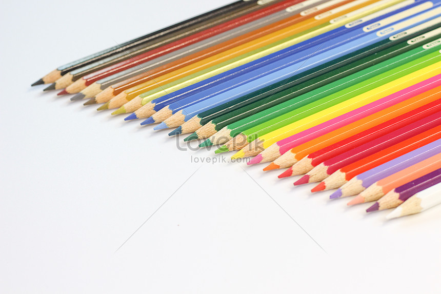 Detail Gambar Pensil Warna Warni Nomer 47