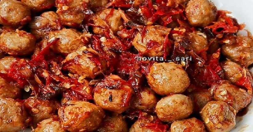 Detail Gambar Pentol Goreng Pedas Nomer 9