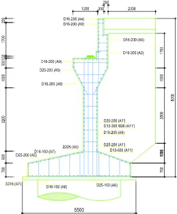 Detail Gambar Penulangan Abutment Gambar Penulangan Gelagar Nomer 25