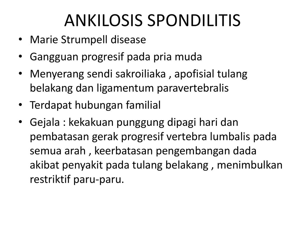 Detail Gambar Penyakit Ankilosis Nomer 21