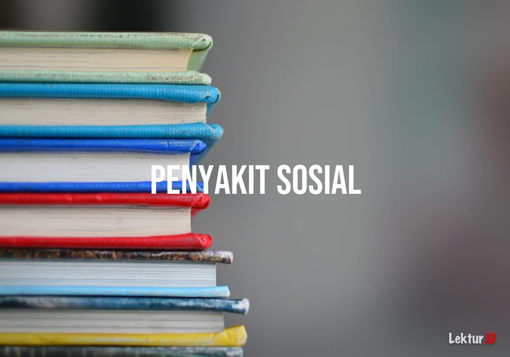 Detail Gambar Penyakit Sosial Nomer 39