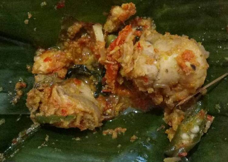 Detail Gambar Pepes Ayam Daun Kemangi Nomer 57