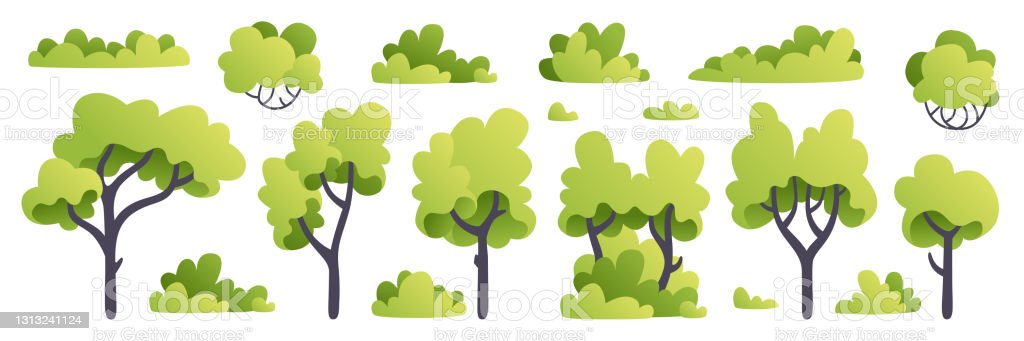 Detail Gambar Pepohonan Kartun Nomer 12