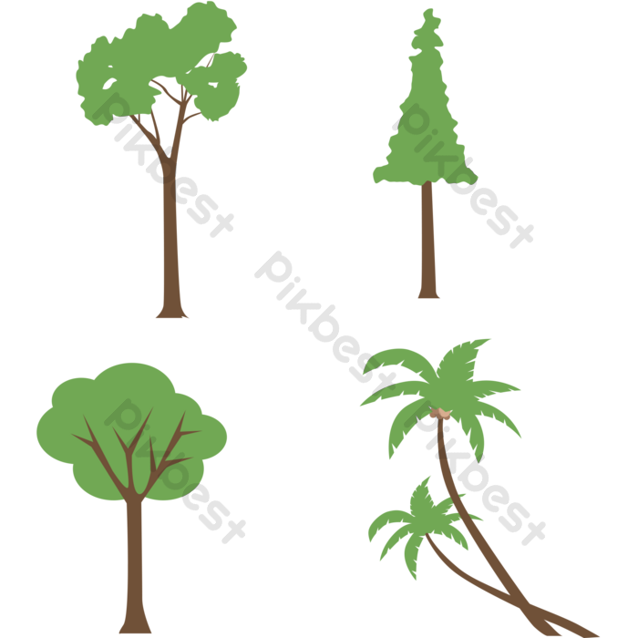 Detail Gambar Pepohonan Kartun Nomer 30