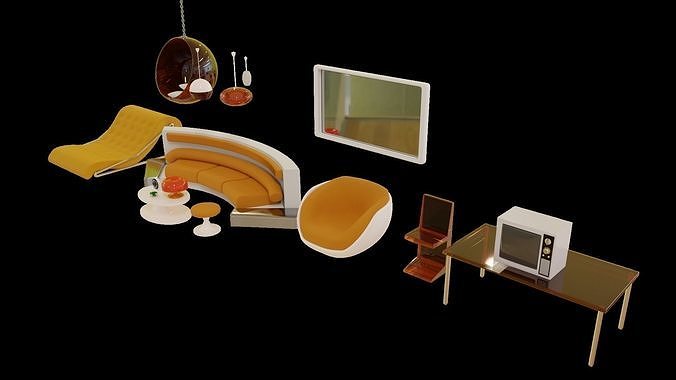 Detail Gambar Perabotan 3d Nomer 29
