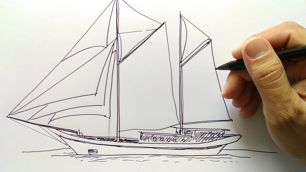 Detail Gambar Perahu Layar Sederhana Nomer 4