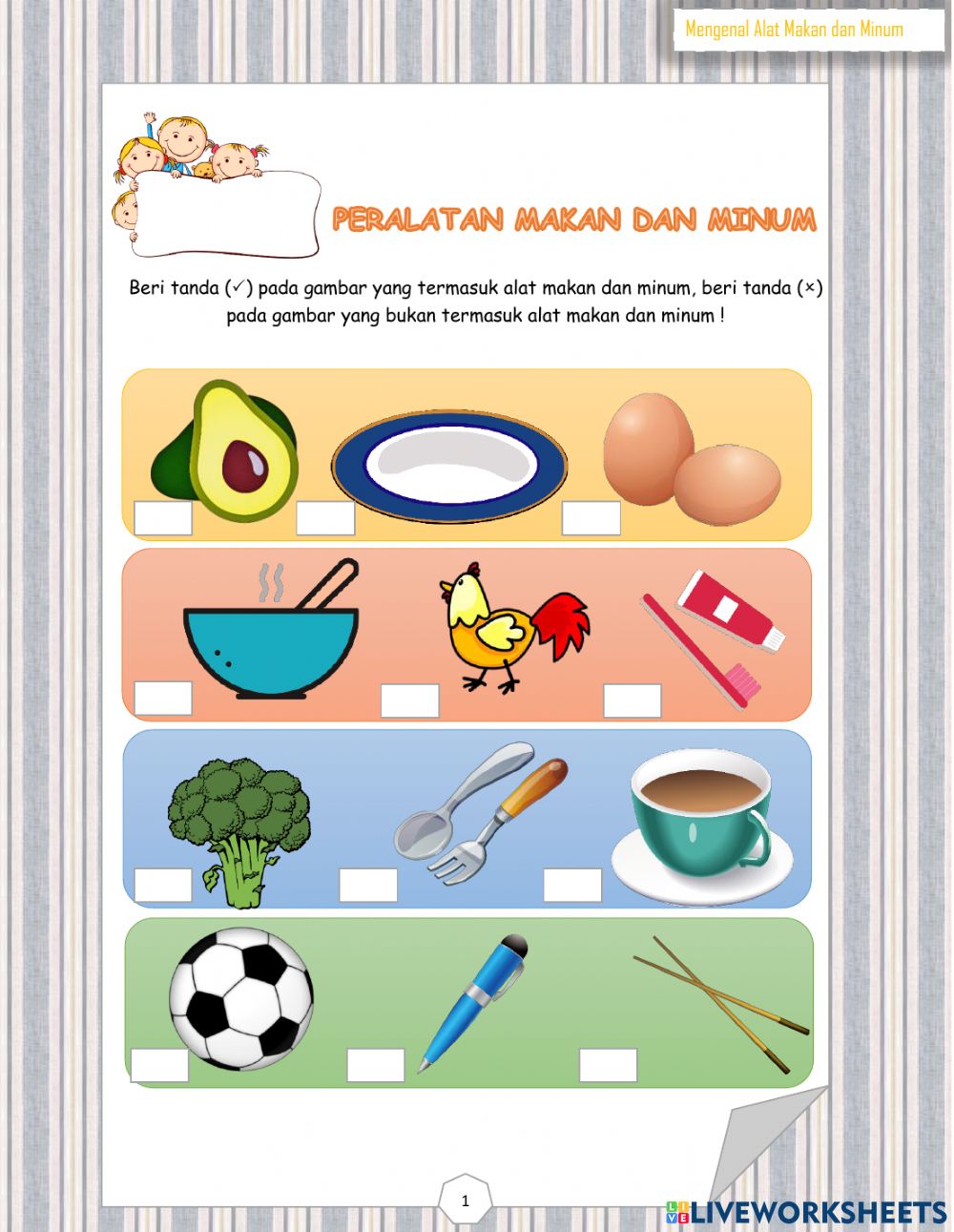 Detail Gambar Peralatan Makan Dan Minum Nomer 17