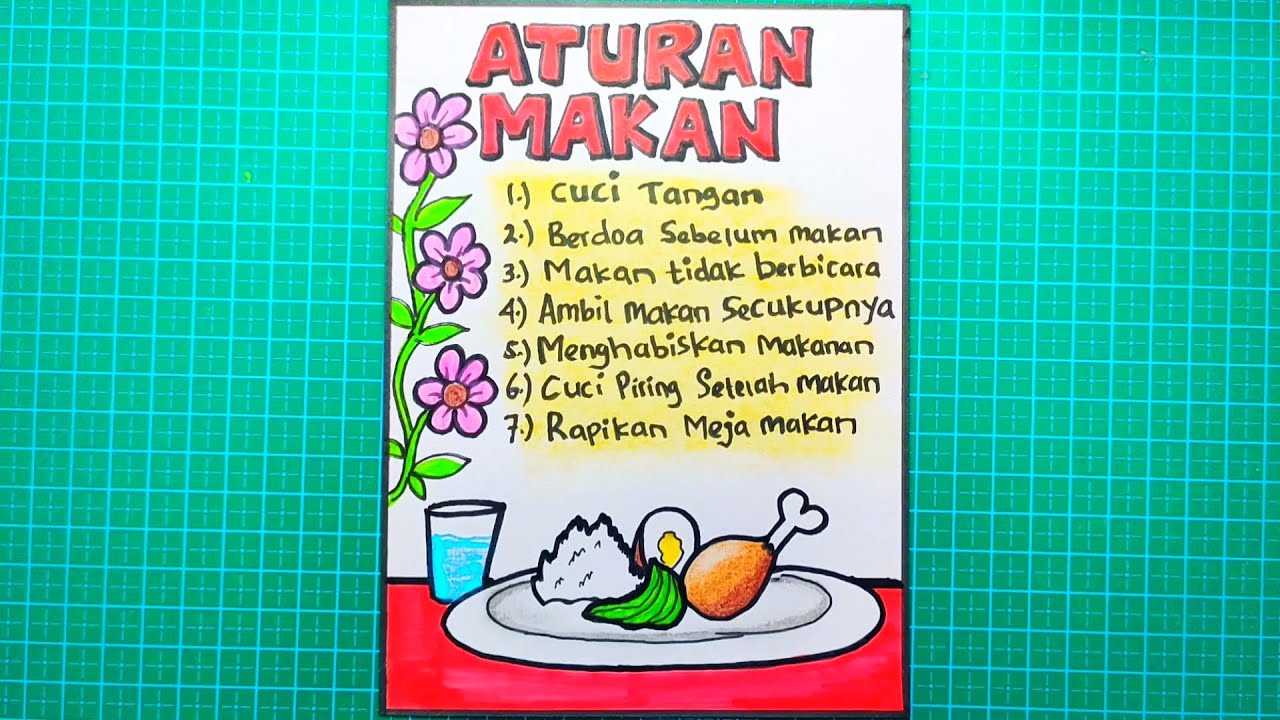 Detail Gambar Peraturan Makan Nomer 4