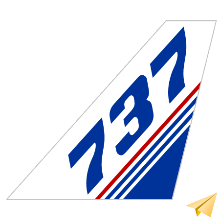 Detail 737 Max Logo Nomer 8