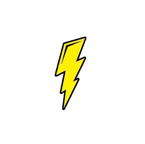 Detail Cartoon Lightning Bolt Transparent Nomer 13