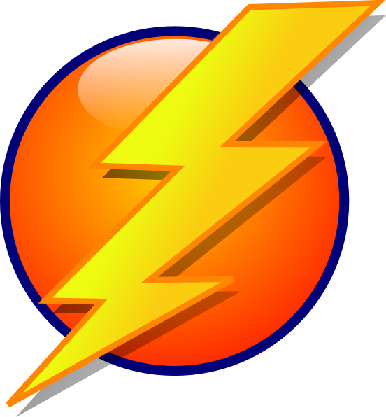 Detail Cartoon Lightning Bolt Transparent Nomer 22