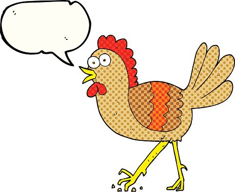 Detail Clipart Huhn Comic Nomer 12