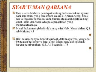 Detail Contoh Syaru Man Qablana Nomer 14