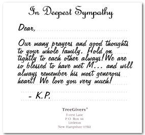Detail Contoh Sympathy Card Nomer 43