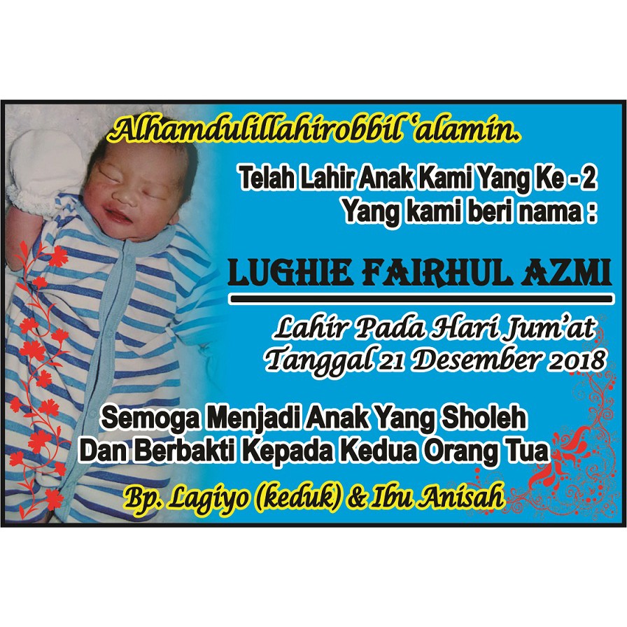 Detail Contoh Syukuran Bayi Nomer 58