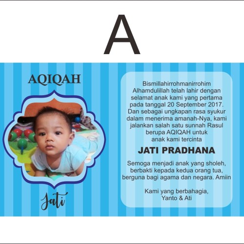 Detail Contoh Syukuran Nama Bayi Nomer 55