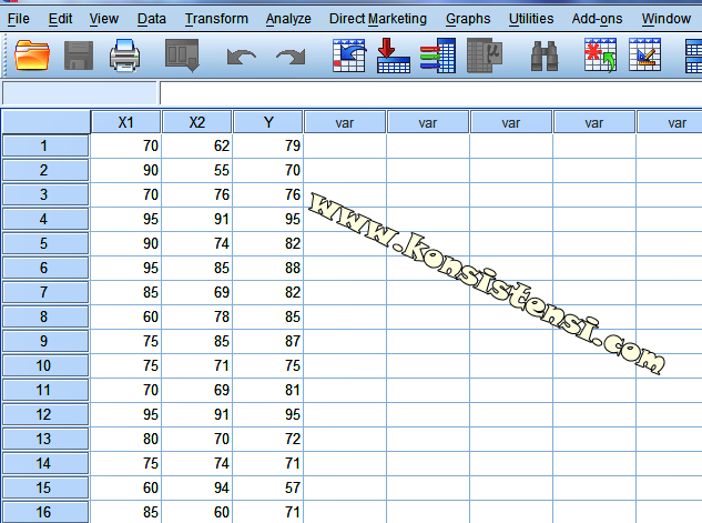 Detail Contoh Tabel Korelasi Nomer 37