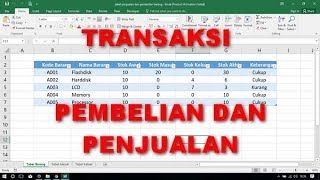 Detail Contoh Tabel Penjualan Barang Nomer 35