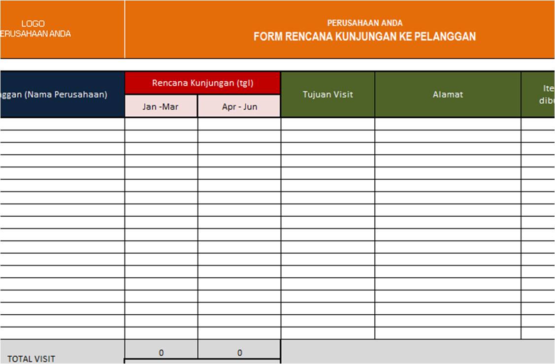 Detail Contoh Tabel Program Kerja Marketing Nomer 34