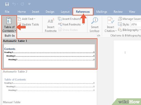 Detail Contoh Table Of Content Nomer 25