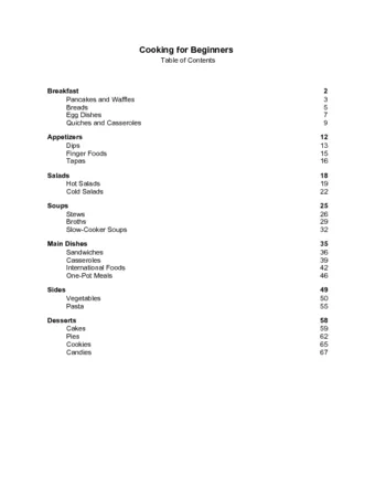 Detail Contoh Table Of Content Nomer 41