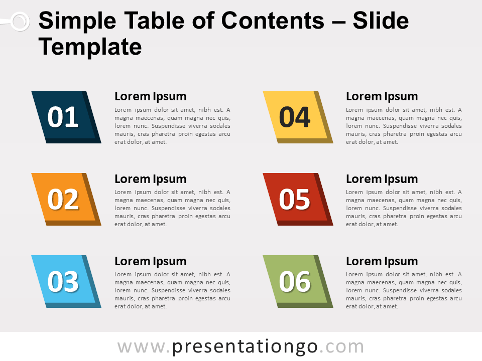 Detail Contoh Table Of Content Nomer 47