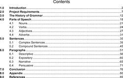 Detail Contoh Table Of Content Nomer 8
