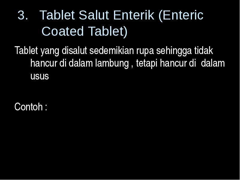 Detail Contoh Tablet Salut Enterik Nomer 28