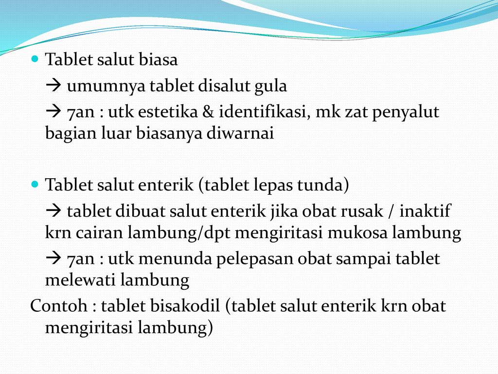 Detail Contoh Tablet Salut Enterik Nomer 39