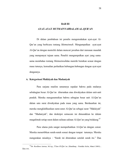 Detail Contoh Tafsir Tematik Nomer 29