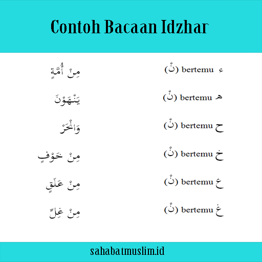 Detail Contoh Tajwid Ikhfa Nomer 41