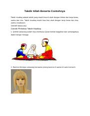 Detail Contoh Takdir Allah Nomer 23