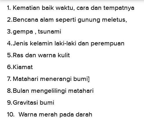 Detail Contoh Takdir Allah Nomer 27