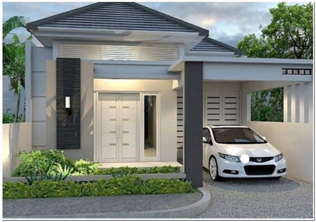 Detail Contoh Tampak Depan Rumah Minimalis Nomer 11