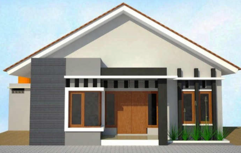 Detail Contoh Tampak Depan Rumah Minimalis Nomer 52