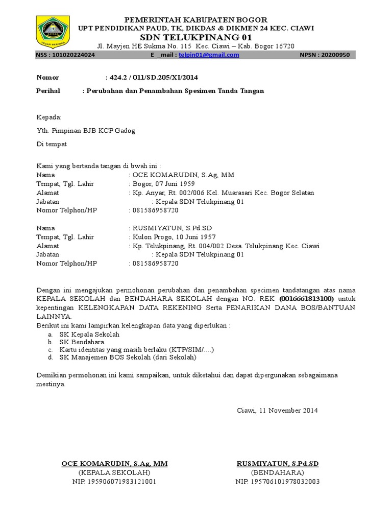Contoh Tanda Tangan Surat Atas Nama - 52+ Koleksi Gambar