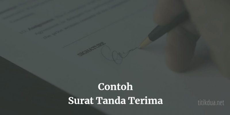 Detail Contoh Tanda Terima Berkas Nomer 32